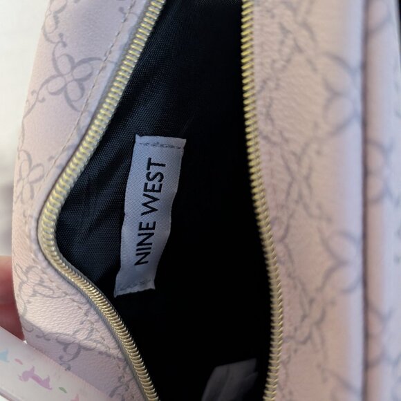 Nine West Butterfly Print Cosmetic Pouch - Picture 10 of 11